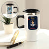 Personalized King of Healing Travel Mug for Doctor's Day