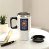 Shop Personalized King of My Heart Travel Mug