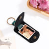 Buy Personalized Leather Photo Keychain