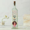 Gift Personalized LED Bottle in Festive Light Design