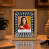 Personalized LED Infinity Photo Frame For Wife