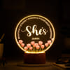 Personalized LED Lamp For Women's Day