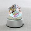 Gift Personalized LED Rotating Crystal for Birthday
