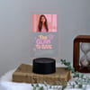 Gift Personalized LED Too Glam To Give A Damn Acrylic Photo Frame