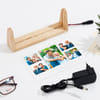 Shop Personalized LED Wooden Photo Frame for Father's Day