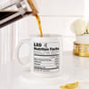 Buy Personalized Leo Nutritional Label Coffee Mug