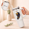 Personalized Leo Stainless Steel Tumbler