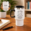 Personalized Leo Zodiac Travel Mug