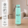 Gift Personalized Let it Bee Green Stainless Steel Bottle