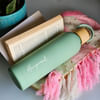 Shop Personalized Light Green Vacuum Insulated Water Bottle
