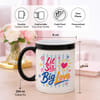 Gift Personalized Lil Sis Coffee Mug For Rakhi