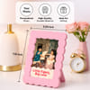 Gift Personalized Little Fights Rakhi Scallop Edged Photo Frame