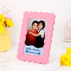Shop Personalized Little Smiles Siblings Scallop Edged Photo Frame