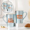 Personalized Love And Dream Tall Mug For Couple - Set Of 2 Online