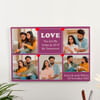 Personalized Love Canvas Photo Frame Online