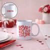 Personalized Love Is In The Air Valentint's Day Ceramic Mug