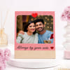 Buy Personalized Love Photo Frame with Wooden Stand