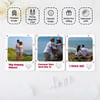 Shop Personalized Love Story Fridge Magnet Trio