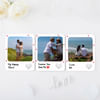 Shop Personalized Love Story Fridge Magnet Trio