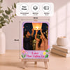 Gift Personalized Love That Lights Up Easel Photo Stand