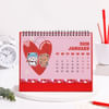 Gift Personalized Love-Theme 2025 Calendar