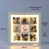Gift Personalized Love You Forever LED Photo Frame