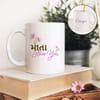 Personalized Love You Mom Coffee Mug - Gujrati