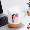 Buy Personalized Love You Sis Coffee Mug with Cork Base