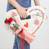 Personalized Love You To Infinity Valentine's Day Arrangement