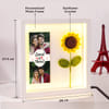 Gift Personalized Loved And Blessed LED Photo Frame For Couples