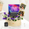 Personalized Lovely Memories Anniversary Hamper Online