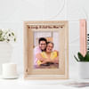 Gift Personalized Lucky To Call You Mom Rotating Frame