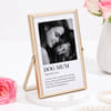 Buy Personalized Luxe Gold Finish Photo Frame