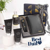 Personalized Luxury Grooming Hamper for Dad
