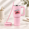 Buy Personalized Main Character Pink Steel Tumbler