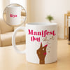 Personalized Manifest Coffee Mug