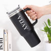 Gift Personalized Matte Black Tumbler