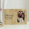 Buy Personalized Memories We Keep Wooden Book Frame