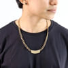 Personalized Men's Antique Gold Neck Chain Online