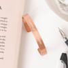 Gift Personalized Men's Cuff Bracelet - Rose Gold