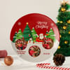 Personalized Merry Christmas Decorative Plate Online