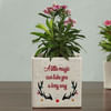 Buy Personalized Merry Christmas Planters