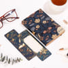 Shop Personalized Midnight Floral Notebook and Mug Hamper