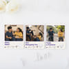 Shop Personalized Miles Apart Memories Fridge Magnet for Rakhi