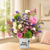 Buy Personalized Mixed Bloom Arrangement