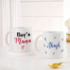 Gift Personalized Mom And Son Duo Mug - Set Of 2
