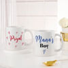 Buy Personalized Mom And Son Duo Mug - Set Of 2