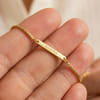 Shop Personalized Mom's Gold Name Bar Bracelet
