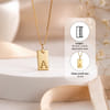 Buy Personalized Mom's Golden Initial Necklace