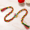 Buy Personalized Money Planter with Swirl Rakhi Combo